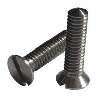 4 BA x 1/4"   COUNTERSUNK CSK STAINLESS STEEL SCREWS QUANTITY 10 