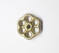 1 1/8" (Tapped 2BA) Brass Handwheel