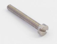 8BA x 3/32"  CHEESE HEAD STAINLESS STEEL  SLOTTED  SCREWS  QTY 10 