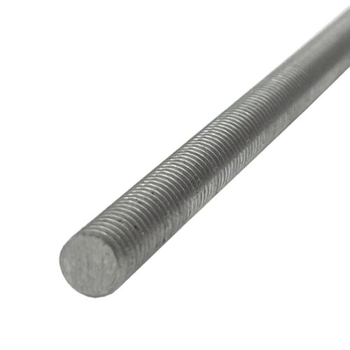 1/8" BSW Steel Studding (Threaded Rod) - 12" Length
