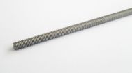 M6 Stainless Steel Studding (Threaded Rod) - 12" Length