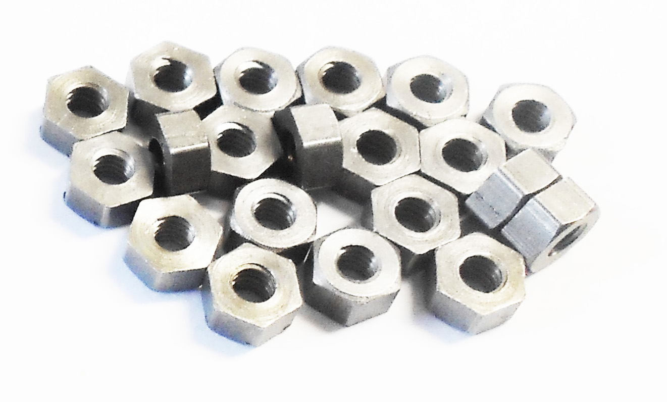 8 BA NUTS   PLATED STEEL   QUANTITY 50 